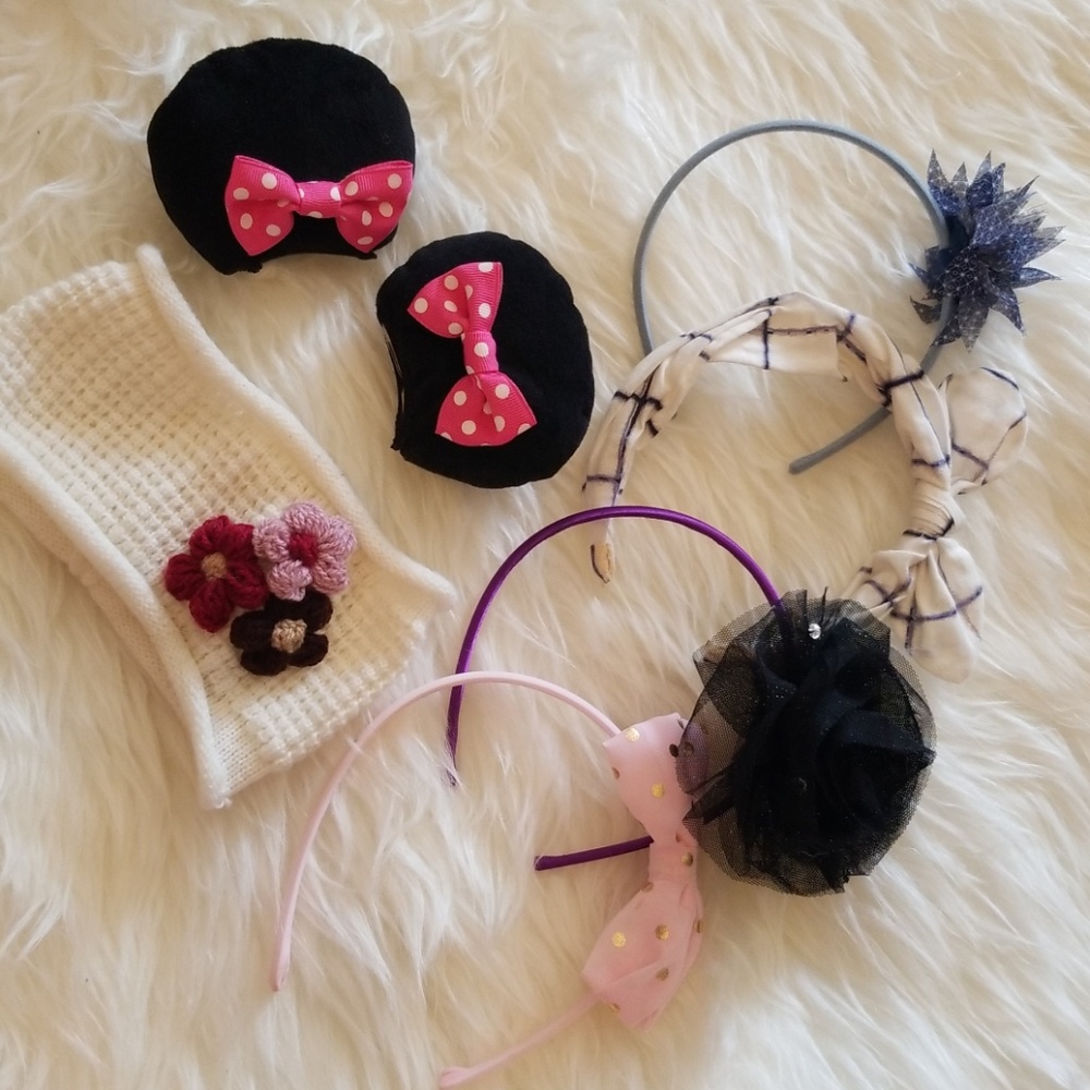 Hair accessories toddler girls 6m- 3yrs old